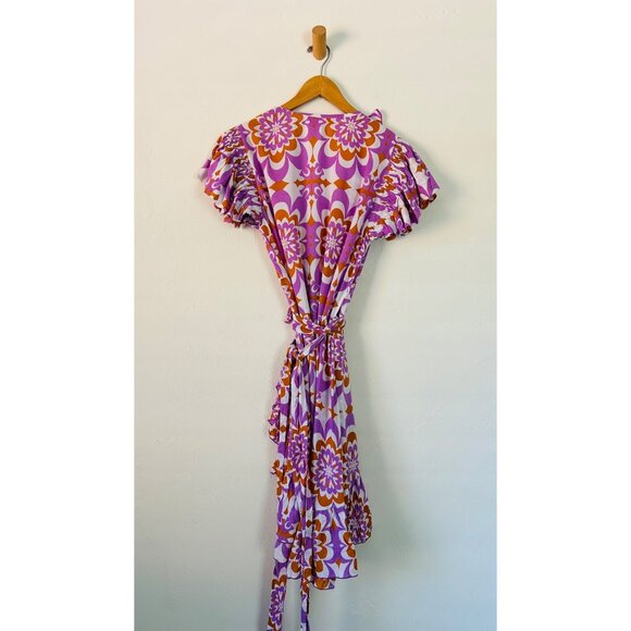 Feather & Find Wrap Dress - Picture 4 of 11